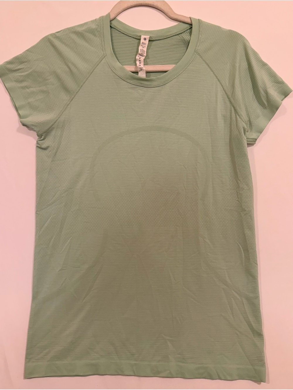 Lululemon Swiftly Tech Short Sleeve 2.0 Tee Mint Sage Green Shirt Size 10